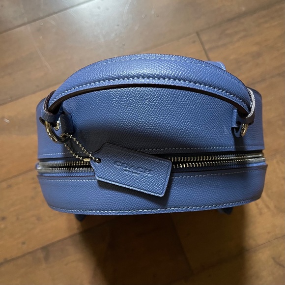 Coach Jordyn Crossgrain Leather Backpack Handbag - Picture 10 of 13